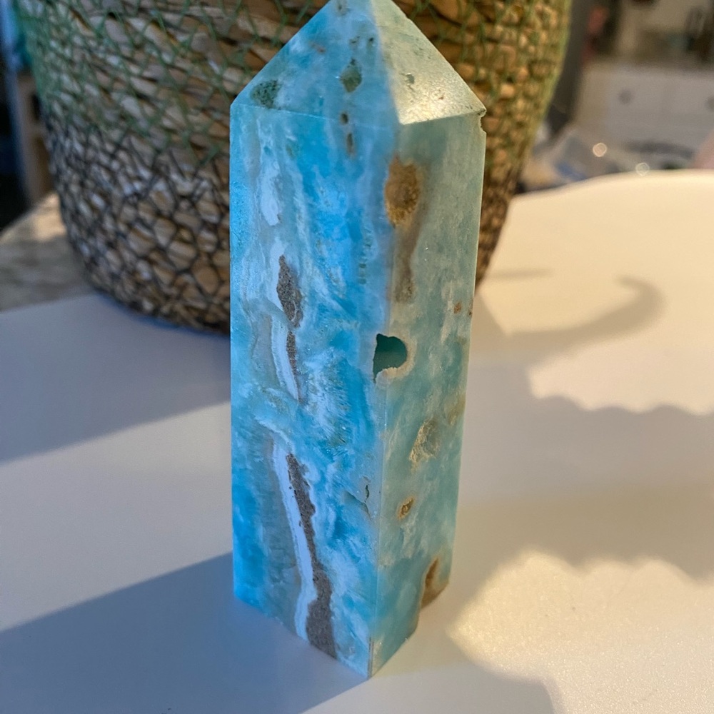 Hemimorphite 4 Inch Point